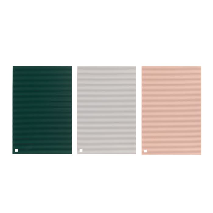 Zeal Silicone Jumbo Hot Mat Trivest, Forest Blush