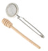 Leaf & Bean Infuser & Honey Dipper Set Natural