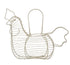 Davis & Waddell Chicken Egg Basket Cream