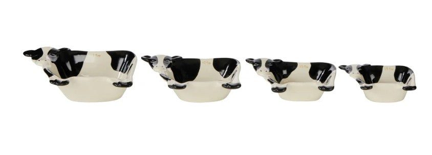 Davis & Waddell Homestead Measuring Cup Set Black & White