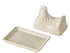 Davis & Waddell Homestead Hen Butter Dish White
