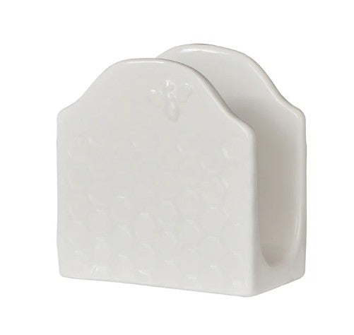 Davis & Waddell Wildflower & Hive Napkin Holder White
