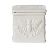 Davis & Waddell Wildflower & Hive Salt Cellar White 9.4x7.7x9.4cm