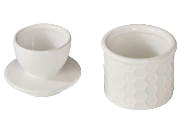Davis & Waddell Wildflower & Hive Butter Bell White