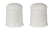 Davis & Waddell Wildflower & Hive Salt & Pepper Shakers White