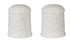 Davis & Waddell Wildflower & Hive Salt & Pepper Shakers White