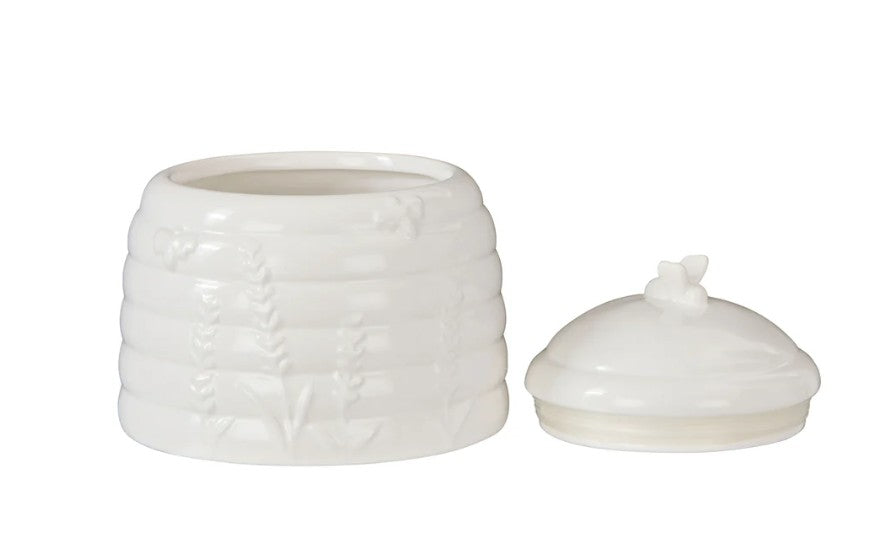 Davis & Waddell Wildflower & Hive Storage Jar White