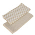 Davis & Waddell Heritage Check Cotton Tea Towels 2pc Set - Beige