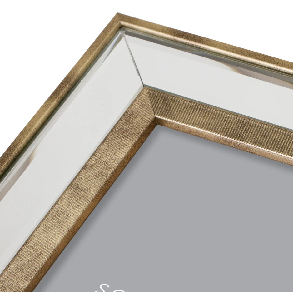 Society Home Amelia Mirror Photo Frame Gold