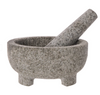 Davis & Waddell Granite Mortar & Pestle Grey