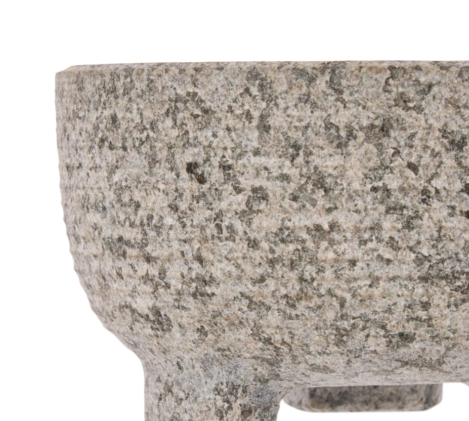  Davis & Waddell Granite Mortar & Pestle Grey 12cm