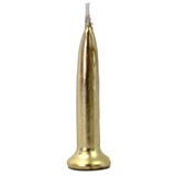 Cake & Candle Bullet Candles - Gold