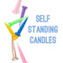 Cake & Candle Bullet Candles - Gold Candles The Cooks Kitchen 