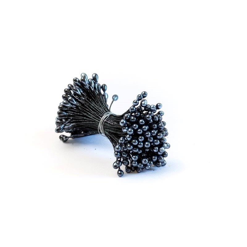 Stamens - Black Small Pearl