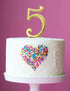 Sugar Crafty Gold Cake Topper (7cm) #5