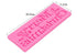 Sugar Craft Silicone Mould - Merry Christmas