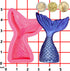 Suagr Crafty Silicone Mould - Small Mermaid Tail