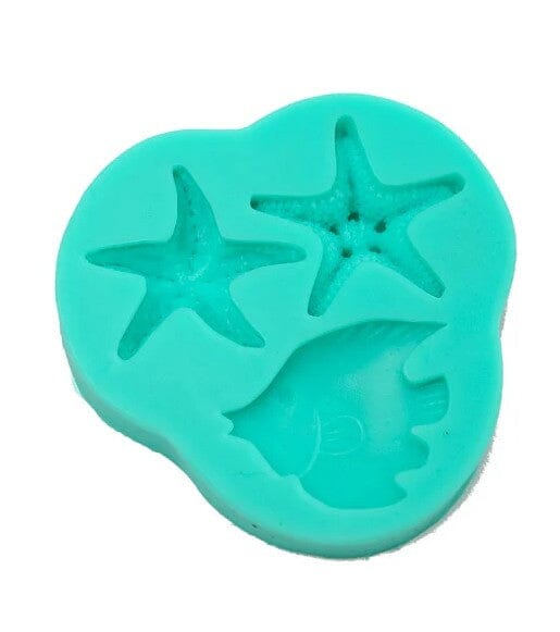 Sugar Crafty Silicone Mould - Star Fish Silicone Moulds The Cooks Kitchen 