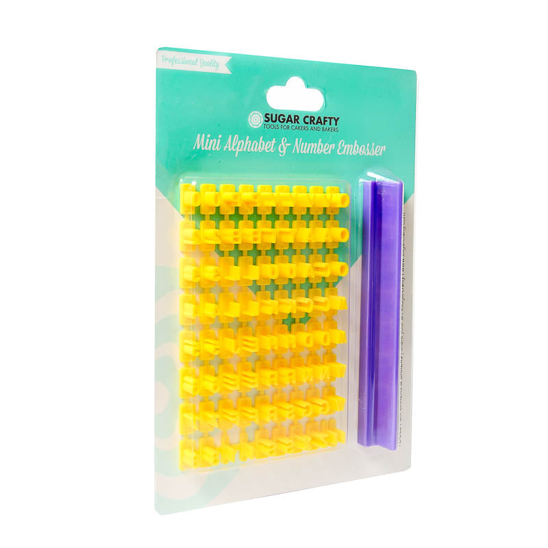 Sugar Crafty Mini Alphabet & Number Embosser