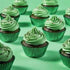Papyrus & Co 50 Fine Foil Baking Cups - Green 50mm