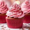 Papyrus & Co 50 Fine Foil Baking Cups - Red 50mm