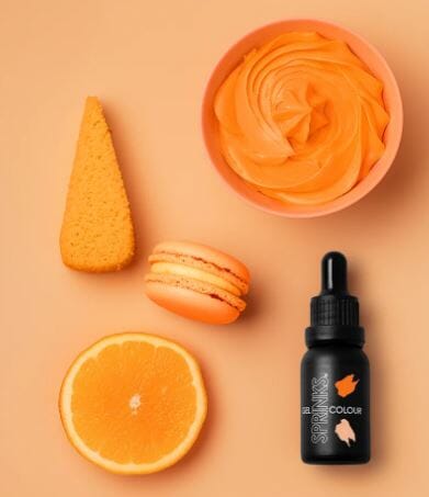 Sprinks Sunset Orange Gel Colour (15ml) Colouring The Cooks Kitchen 