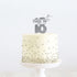 Silver Metal Cake Topper - 18th Cake Toppers The Cooks Kitchen Mandurah 