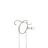Silver Metal Cake Topper - One Acrylic Cake Toppers The Cooks Kitchen 