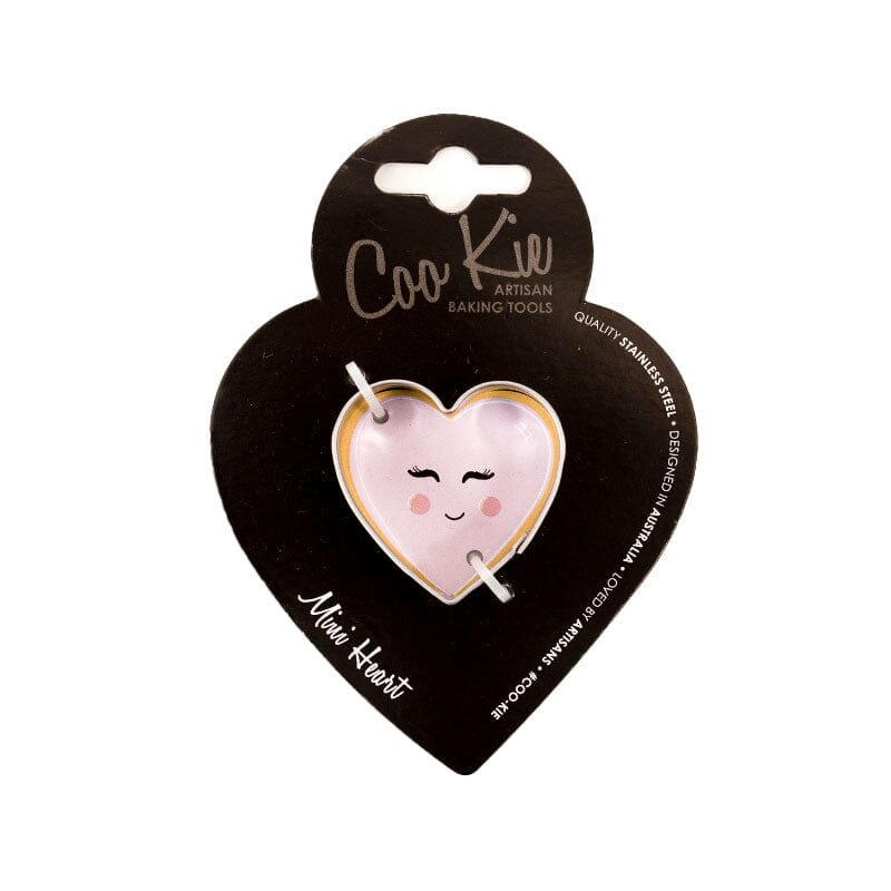 Coo Kie Mini Heart Cookie Cutter Cookie Cutters The Cooks Kitchen Mandurah 