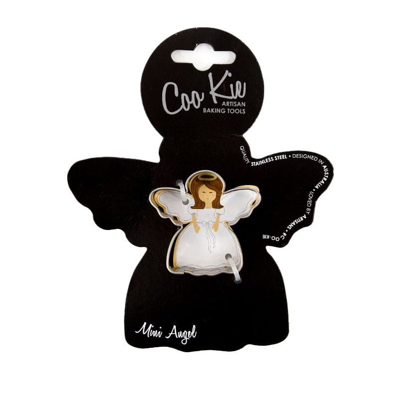 Coo Kie Mini Angel Cookie Cutter Cookie Cutters The Cooks Kitchen Mandurah 