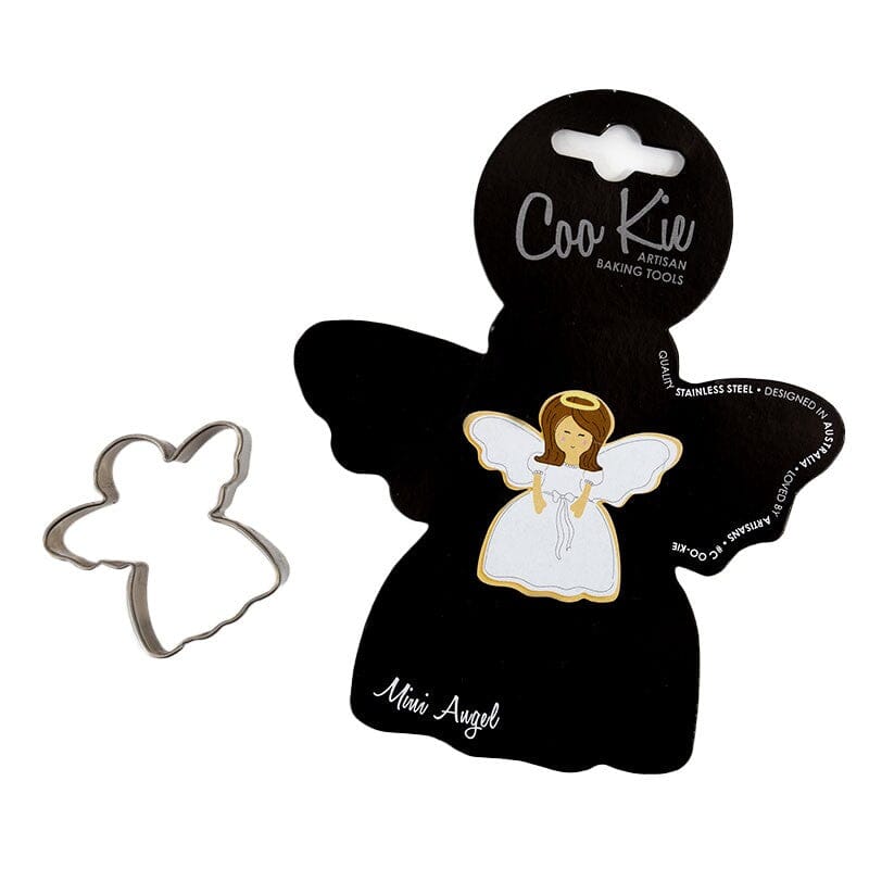 Coo Kie Mini Angel Cookie Cutter Cookie Cutters The Cooks Kitchen Mandurah 