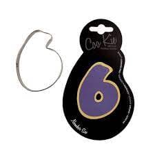 Coo Kie Number 6 Cookie Cutter Cookie Cutters The Cooks Kitchen 