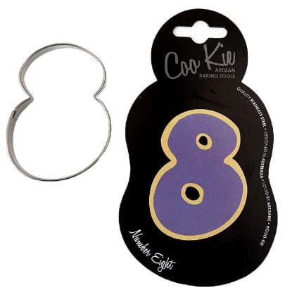 Coo Kie Number 8 Cookie Cutter Cookie Cutters The Cooks Kitchen 