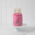Cake & Candle - Spiral Candles - Gold Candles The Cooks Kitchen Mandurah 