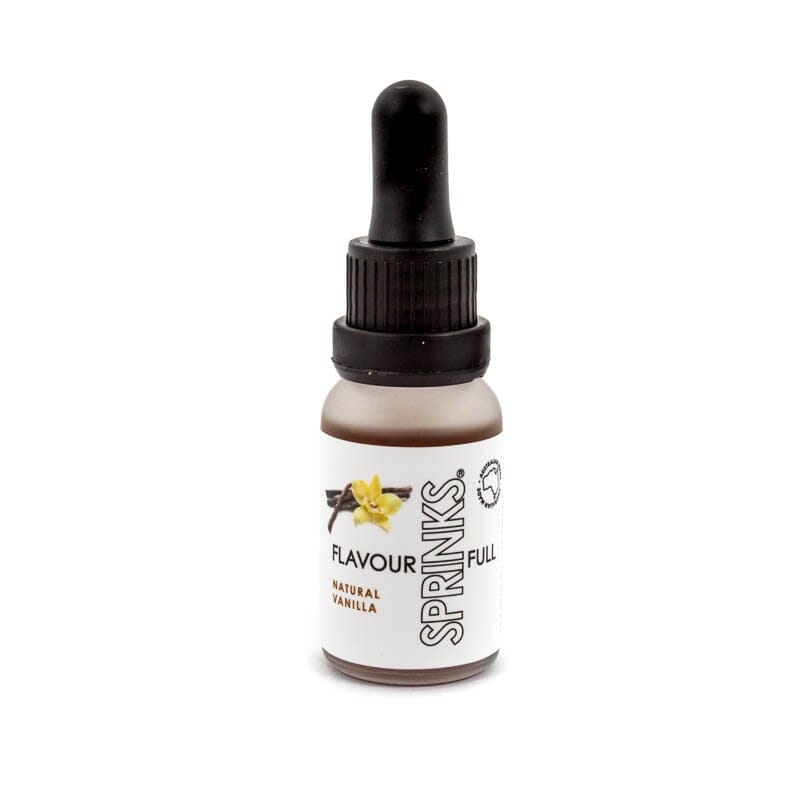 Sprinks 25ml Flavour Vanilla (natural) Flavours The Cooks Kitchen Mandurah 