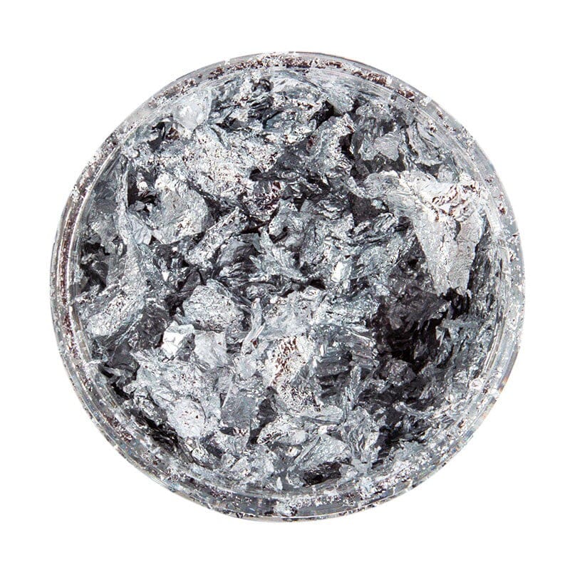 Sprinks Loose Silver Leaf Flakes (2g) Edible Decorations The Cooks Kitchen Mandurah 
