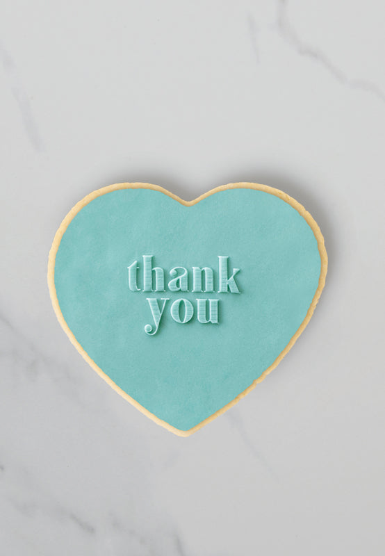 Coo Kie Embosser Stamp - Thank You