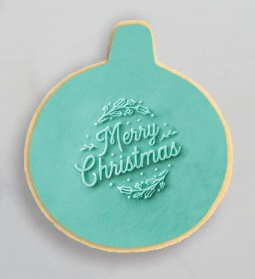 Coo Kie Debosser Stamp - Merry Christmas 2