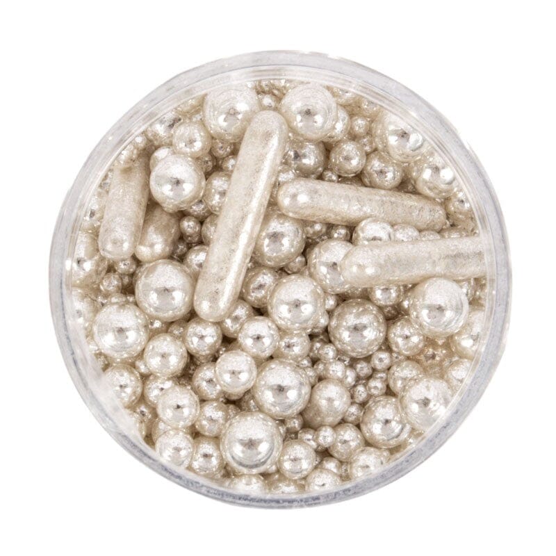 Sprinks Bubble & Bounce Silver (75g) Sprinkles The Cooks Kitchen Mandurah 