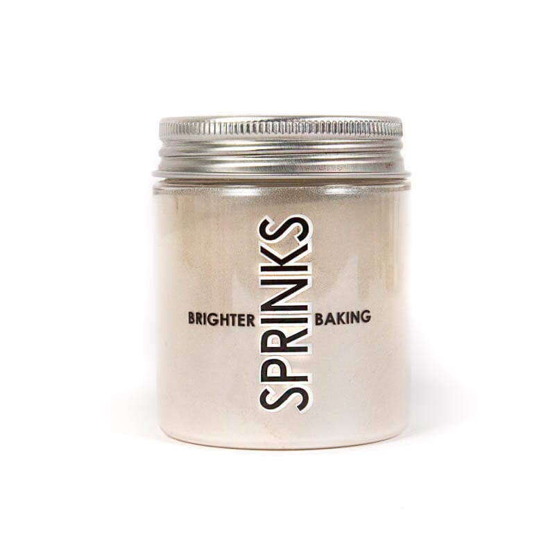 Sprinks Pearl White Lustre Dust 25g Dusts and Powders The Cooks Kitchen 