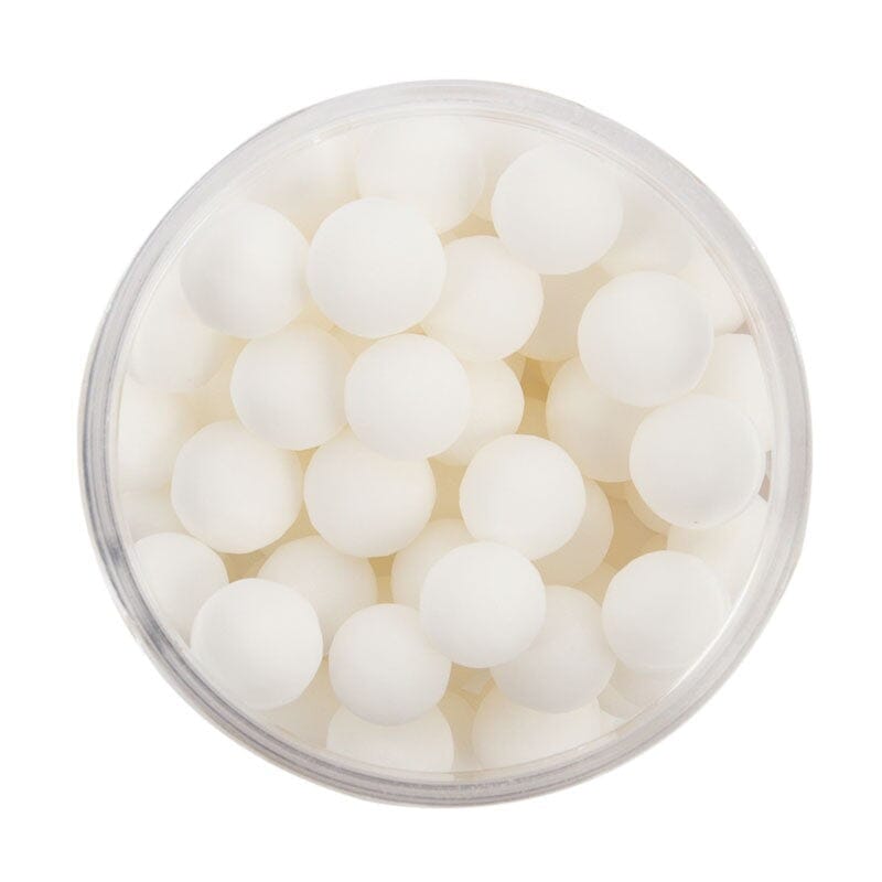 Sprinks - Cachous Matte White 8mm (65g) Sprinkles The Cooks Kitchen Mandurah 