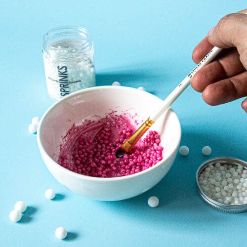 Sprinks - Cachous Matte White 8mm (65g) Sprinkles The Cooks Kitchen Mandurah 
