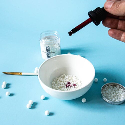 Sprinks - Cachous Matte White 8mm (65g) Sprinkles The Cooks Kitchen Mandurah 