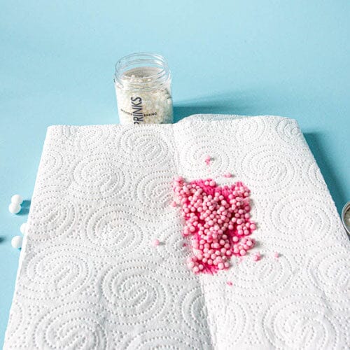 Sprinks - Cachous Matte White 8mm (65g) Sprinkles The Cooks Kitchen Mandurah 