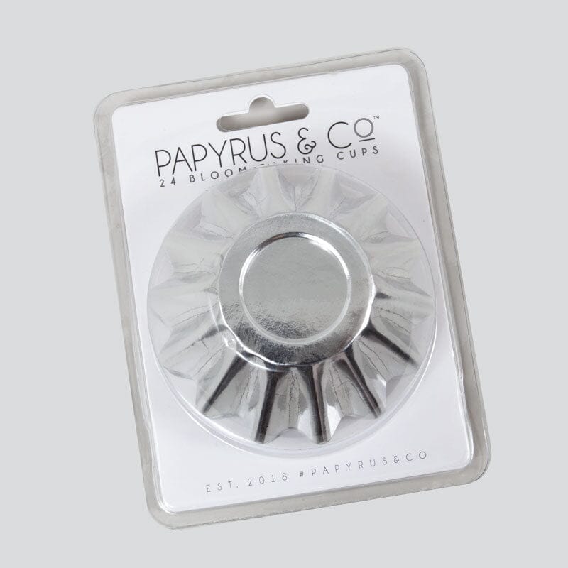 Silver Bloom Baking Cups Boards & Boxes & Packaging The Cooks Kitchen 