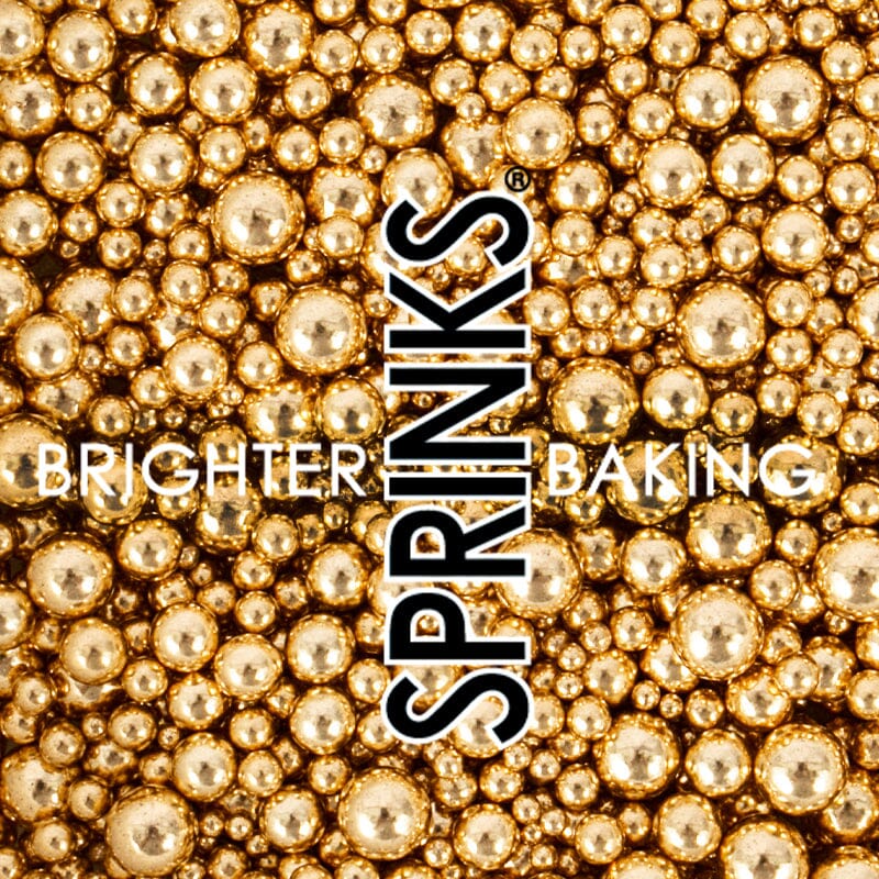 Sprinks Bubble Bubble Shiny Gold Sprinkles The Cooks Kitchen 