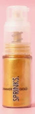 Sprinks Pump Shimmer - Gold Dusts and Powders The Cooks Kitchen 