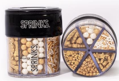 Sprinks Gold Dreams 6 Cell Sprinkles Sprinkles The Cooks Kitchen 