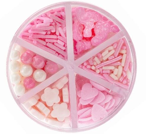 Sprinks Pink Charm 6 Cell Sprinkles Sprinkles The Cooks Kitchen 