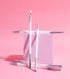 Cake & Candle Silver Double Dipped Cake Candles - White 12pk Candles The Cooks Kitchen 